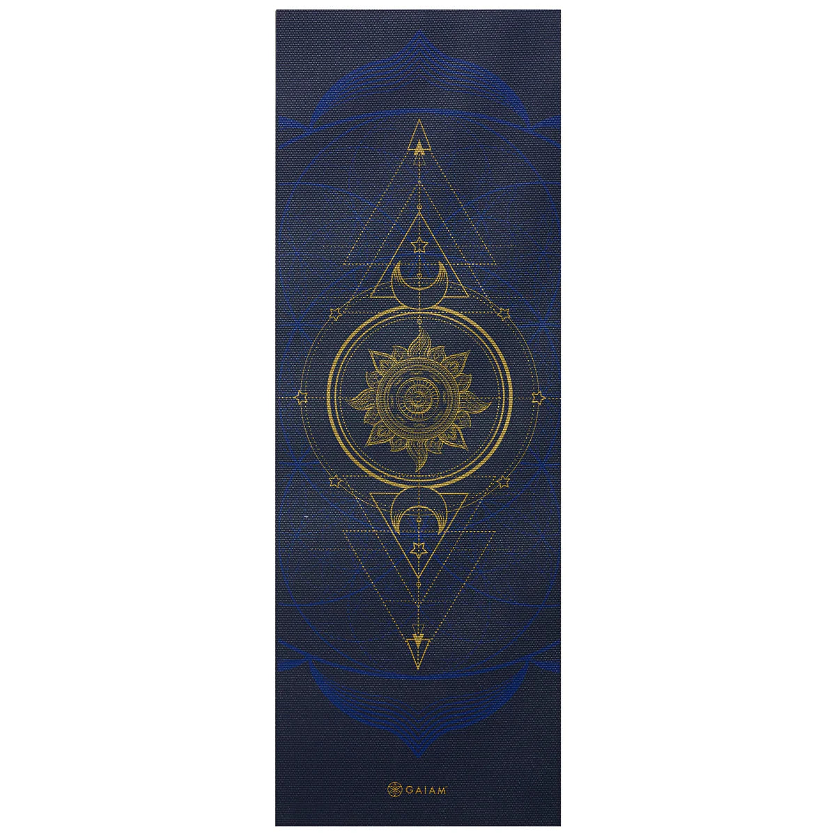 Premium Reversible Metallic Sun & Moon Yoga Mat (6mm)