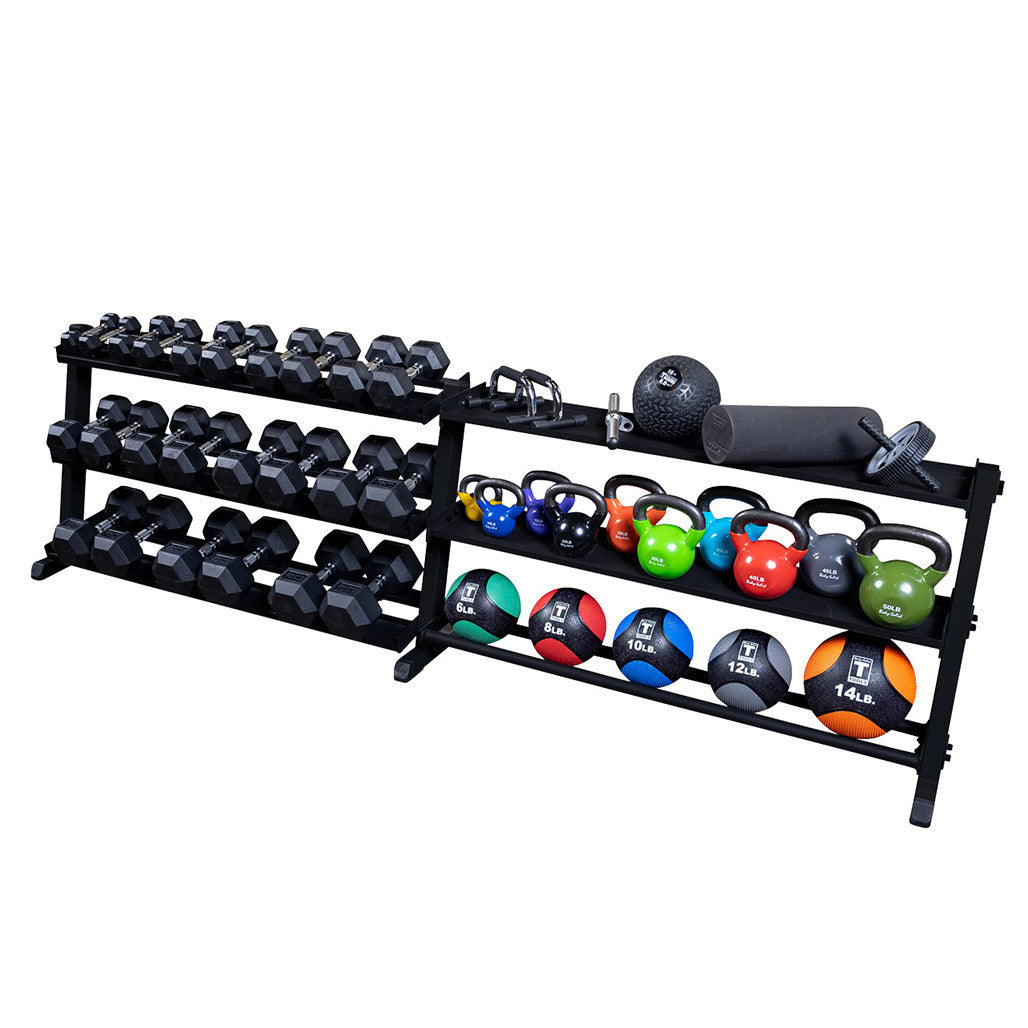 Body-Solid 60 inch Medicine Ball Storage Shelf